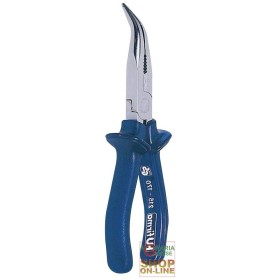 HUFIRMA PINZA A BECCHI MEZZOTONDI PIEGATI 160 mm. 215/160 HUFIRMA PINZA A BECCHI MEZZOTONDI PIEGATI 160 mm. 215/160