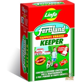 LINFA FERTILAND CONCIME PER TAPPETI ERBOSI KEEPER KG. 1 LINFA FERTILAND CONCIME PER TAPPETI ERBOSI KEEPER KG. 1