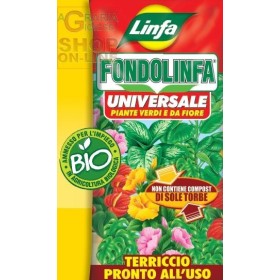 LINFA TERRICCIO UNIVERSALE LT. 50 PER PIANTE E FIORI LINFA TERRICCIO UNIVERSALE LT. 50 PER PIANTE E FIORI