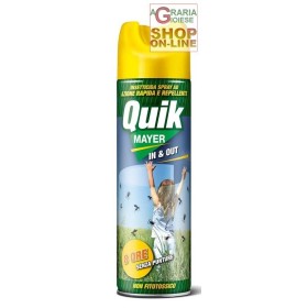 MAYER REPELLENTE PER LE ZANZARE QUICKMAYER ML. 500 MAYER REPELLENTE PER LE ZANZARE QUICKMAYER ML. 500