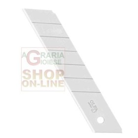 OLFA LAMA RICAMBIO PER CUTTER TAGLIERINO MM. 25 ART. HB-5B PZ. 5 OLFA LAMA RICAMBIO PER CUTTER TAGLIERINO MM. 25 ART. HB-5B PZ. 5