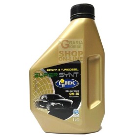 OLIO SUPER SYNT PER MOTORI BENZINA E TURBODIESEL  5W 30 LT. 1 OLIO SUPER SYNT PER MOTORI BENZINA E TURBODIESEL 5W 30 LT. 1
