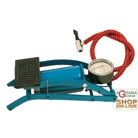 POMPA A PEDALE CON MANOMETRO PORTATILE POMPA A PEDALE CON MANOMETRO PORTATILE