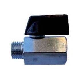 RUBINETTO A SFERA PER COMPRESSORE M-F 1/4 RUBINETTO A SFERA PER COMPRESSORE M-F 1/4