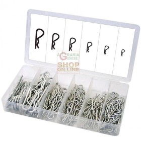 SET ASSORTIMENTO COPPIGLIE PZ. 150 SET ASSORTIMENTO COPPIGLIE PZ. 150