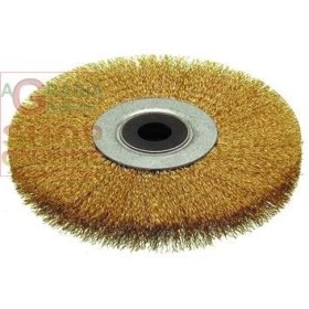 SPAZZOLA CIRCOLARI CON FILI ONDULATI FORO MM. 16 MM. 150X20 SPAZZOLA CIRCOLARI CON FILI ONDULATI FORO MM. 16 MM. 150X20