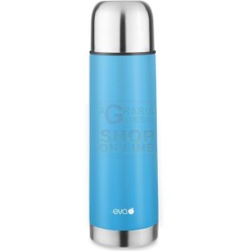 Termos bottiglia isolante inox colore blu lt. 0,75 Termos bottiglia isolante inox colore blu lt. 0,75