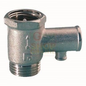 VALVOLA DI SICUREZZA PER SCALDABAGNO 3/4 MF. VALVOLA DI SICUREZZA PER SCALDABAGNO 3/4 MF.