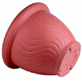 VASO IN PLASTICA DECORATO PESANTE COLORE TERRACOTTA MOD COSIMO CM. 30 VASO IN PLASTICA DECORATO PESANTE COLORE TERRACOTTA MOD COSIMO