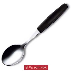 VICTORINOX CUCCHIAINO CON MANICO NERO VICTORINOX CUCCHIAINO CON MANICO NERO