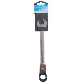 CHIAVE A CRICCHETTO IN ACCIAIO CROMO CON TESTE SNODATE GR. 10 CHIAVE A CRICCHETTO IN ACCIAIO CROMO CON TESTE SNODATE GR. 10