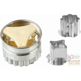 FACKELMANN FORMINE TAGLIABIABISCOTTI IN ACCIAIO 4 PZ ART. 42982 FACKELMANN FORMINE TAGLIABIABISCOTTI IN ACCIAIO 4 PZ ART. 42982