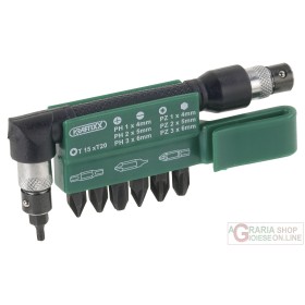 Einhell Supporto angolare per bits 90gradi - 8 pezzi Einhell Supporto angolare per bits 90gradi - 8 pezzi