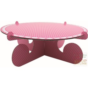 FACKELMANN ALZATA DA UN LIVELLO IN CARTONE PER CUP CAKE MUFFIN E TORTE DIAM. 32 CM ART. 43525 FACKELMANN ALZATA DA UN LIVELLO IN CARTONE PER CUP CAKE MUFFIN