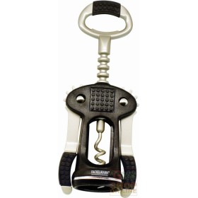 FACKELMANN CAVATAPPI A LEVA CON INSERTI ANTISCIVOLO + APRIBOTTIGLIE ART. 49443 FACKELMANN CAVATAPPI A LEVA CON INSERTI ANTISCIVOLO +