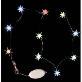 LUCI LED STELLA CON BATTERIA PZ.10MUL CM.217 LUCI LED STELLA CON BATTERIA PZ.10MUL CM.217