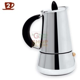 MAX CAFFETTIERA  2 TAZZE ACCIAIO BON TON MAX CAFFETTIERA 2 TAZZE ACCIAIO BON TON