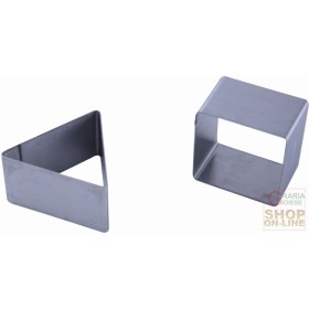 FACKELMANN COPPAPASTA IN ACCIAIO FORMA TRIANGOLARE E QUADRATA PZ. 2 ART. 48168 FACKELMANN COPPAPASTA IN ACCIAIO FORMA TRIANGOLARE E QUADRATA