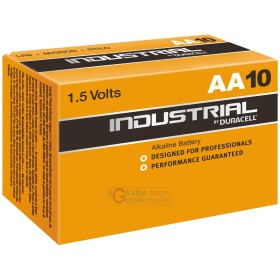 DURACELL PILE INDUSTRIAL ALK. STILO BOX PZ. 10 AA DURACELL PILE INDUSTRIAL ALK. STILO BOX PZ. 10 AA