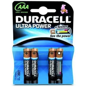 DURACELL PILE ULTRA-POWER ALK. 4 PEZZI MINI STILO AA 2400 DURACELL PILE ULTRA-POWER ALK. 4 PEZZI MINI STILO AA 2400