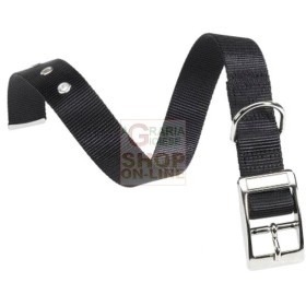 FERPLAST COLLARE PER CANI FORATO COLORE NERO CLUB CF20-43 FERPLAST COLLARE PER CANI FORATO COLORE NERO CLUB CF20-43