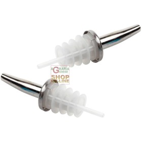 FERRARI BECCUCCIO VERSATORE SOMMELIER IN METALLO 2 pz FERRARI BECCUCCIO VERSATORE SOMMELIER IN METALLO 2 pz