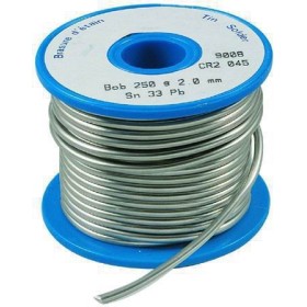 FILO STAGNO PER SALDARE SU ROCCHETTO DIAM. 1,50 GR. 100 FILO PER SALDARE SU ROCCHETTO DIAM. 1,50 GR. 100