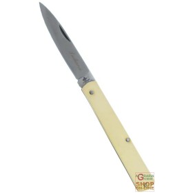 FRARACCIO COLTELLO SFILATO MANICO IN OTTONE LAMA IN ACCIAO INOX CM. 15 FRARACCIO COLTELLO SFILATO MANICO IN OTTONE LAMA IN ACCIAO INOX