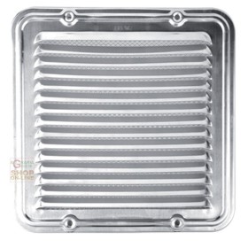 GRIGLIA AERAZIONE IN ALLUMINIO CON RETE CM. 23 X 23 GRIGLIA AERAZIONE IN ALLUMINIO CON RETE CM. 23 X 23