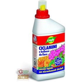 LINFA CONCIME LIQUIDO SPECIFICO PER CICLAMINI E BULBOSE ML. 500 LINFA CONCIME LIQUIDO SPECIFICO PER CICLAMINI E BULBOSE ML. 500