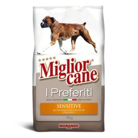 MIGLIORCANE KG. 3 PREFERITI SENSITIVE CON PESCE MIGLIORCANE KG. 3 PREFERITI SENSITIVE CON PESCE