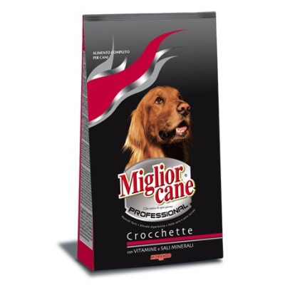 MIGLIORCANE PROFESSIONAL MANGIME PER CANI CROCCHETTEKG. 5