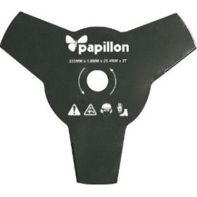 PAPILLON DISCO PER DECESPUGLIATORE  3 DENTI MM. 255 PAPILLON DISCO PER DECESPUGLIATORE 3 DENTI MM. 255