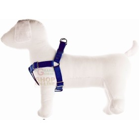 PETTORINA REGOLABILE PER CANI SPEEDY IN NYLON MM. 20 TAGLIA L BLU PETTORINA REGOLABILE PER CANI SPEEDY IN NYLON MM. 20 TAGLIA L