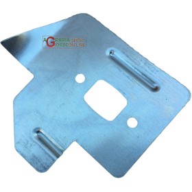 PIASTRINA ISOLAMENTO MARMITTA PER MOTOSEGA ALPINA CASTELGARDEN STIGA P 36 - P43 - XC242 - SP 36 - SP 43 PIASTRINA ISOLAMENTO MARMITTA PER MOTOSEGA ALPINA CASTELGARDEN