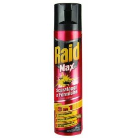 RAID SPRAY INSETTICIDA SCARAFAGGI FORMICHE ML. 400 RAID SPRAY INSETTICIDA SCARAFAGGI FORMICHE ML. 400