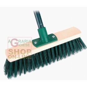 SPAZZOLONE SCOPA RIGIADA GARDEN CON MANICO CM. 30 SPAZZOLONE SCOPA RIGIADA GARDEN CON MANICO CM. 30