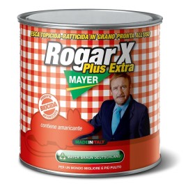 VELENO PER TOPI TOPICIDA ROGAR X PLUS EXTRA GRANO BROMADIOLONE BIOCIDA GR. 500 VELENO PER TOPI TOPICIDA ROGAR X PLUS EXTRA GRANO BROMADIOLONE