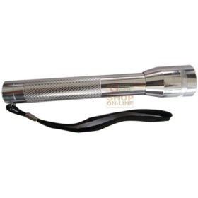 TORCIA A BATTERIA IN ALLUMINIO A LED CM. 14 TORCIA A BATTERIA IN ALLUMINIO A LED CM. 14