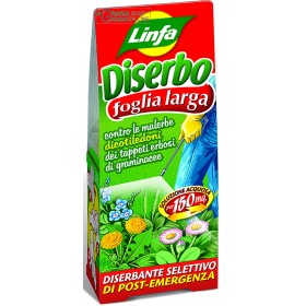 LINFA DISERBO FOGLIA LARGA DISERBANTE ERBICIDA SELETTIVO DI POST EMERGENZA ML. 100 LINFA DISERBO FOGLIA LARGA DISERBANTE ERBICIDA SELETTIVO DI