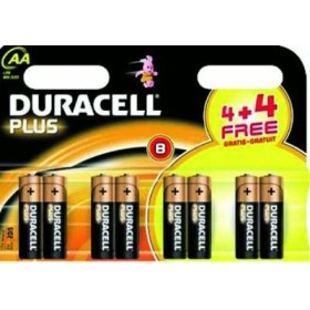 DURACELL PILE ALCALINE STILO PZ. 8 DURACELL PILE ALCALINE STILO PZ. 8