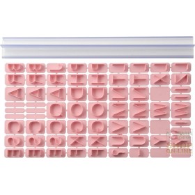 FACKELMANN SET ALFABETO A PRESSIONE PER BISCOTTI E CAKE DESIGN ART. 43401 FACKELMANN SET ALFABETO A PRESSIONE PER BISCOTTI E CAKE DESIGN