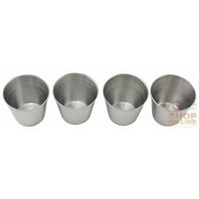 FACKELMANN SET VASETTI SALSE 4 PEZZI ART. 42112 FACKELMANN SET VASETTI SALSE 4 PEZZI ART. 42112