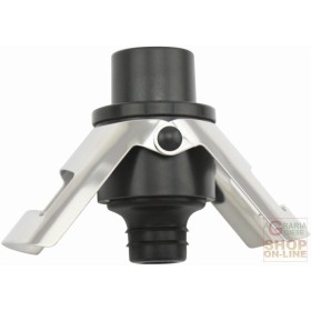 FACKELMANN TAPPO CHAMPAGNE A PRESSIONE SOTTOVUOTO SISTEMA INNOVATIVO DI ESTRAZIONE DELLARIA. ART. 49602 FACKELMANN TAPPO CHAMPAGNE A PRESSIONE SOTTOVUOTO SISTEMA