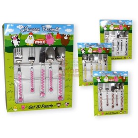 MAX SET 20 PZ POSATE ALLEGRA FATTORIA MAX SET 20 PZ POSATE ALLEGRA FATTORIA