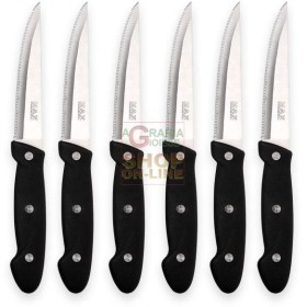 MAX COLTELLI BISTECCA 6 PZ LINEA KING MAX COLTELLI BISTECCA 6 PZ LINEA KING