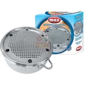 MAX GRATTUGIA BARI C/CESTELLO DIA 19CM INOX MAX GRATTUGIA BARI C/CESTELLO DIA 19CM INOX