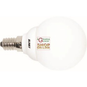 BLINKY LAMPADE BASSO CONSUMO SFERA CALDA E14 9W-410LM BLINKY LAMPADE BASSO CONSUMO SFERA CALDA E14 9W-410LM