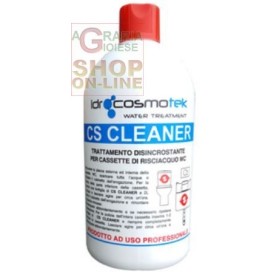 CS CLEANER TRATTAMENTO DISINCROSTANTE PER CASSETTE WC LT. 1 CS CLEANER TRATTAMENTO DISINCROSTANTE PER CASSETTE WC LT. 1