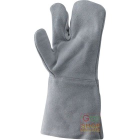 GUANTO CROSTA 3 DITA PALMO RINFORZATO MANICHETTA CM 14 GUANTO CROSTA 3 DITA PALMO RINFORZATO MANICHETTA CM 14